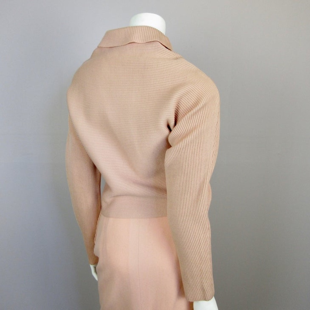 Vintage 40's 50's Women's Sweater Skirt Set Sz S - Picture 5 of 8